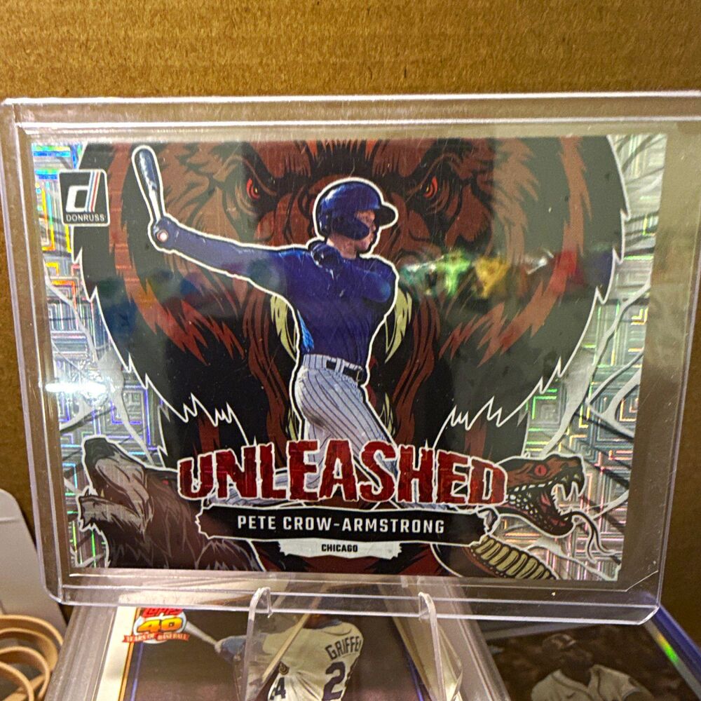 2023 Panini Donruss Unleashed Pete Crow-Armstrong RC Silver /349 #U10